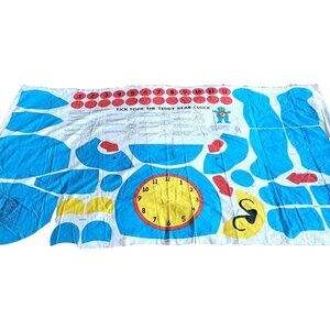 Tick Tock The Teddy Bear Clock Fabric Panel Pattern Sewing